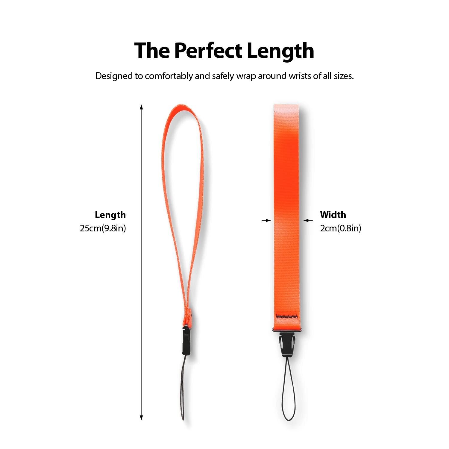 Hand Strap Neon Orange