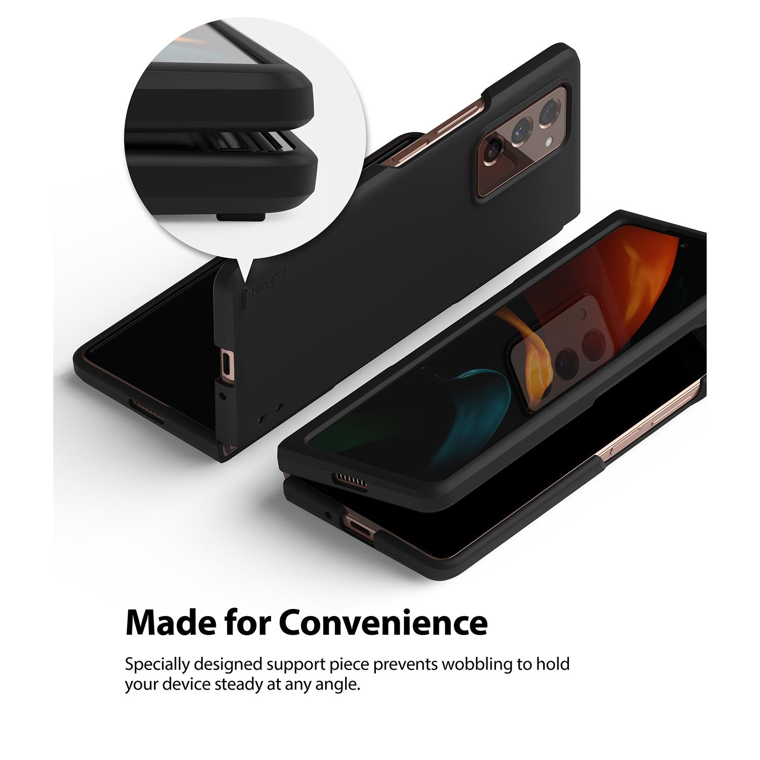 Slim Case Samsung Galaxy Z Fold 2 Matte Black