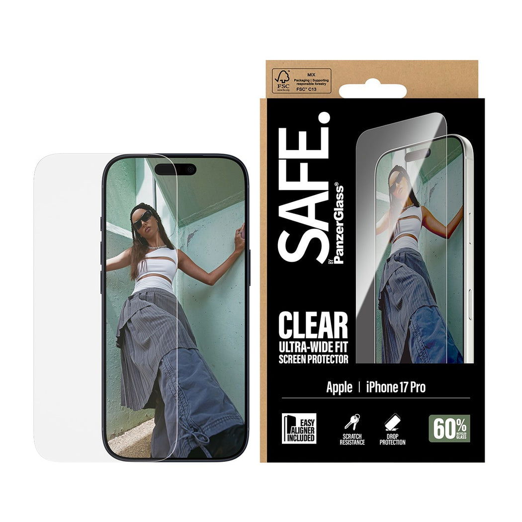 iPhone 17 Pro Displayschutz Ultra Wide Fit (with EasyAligner)