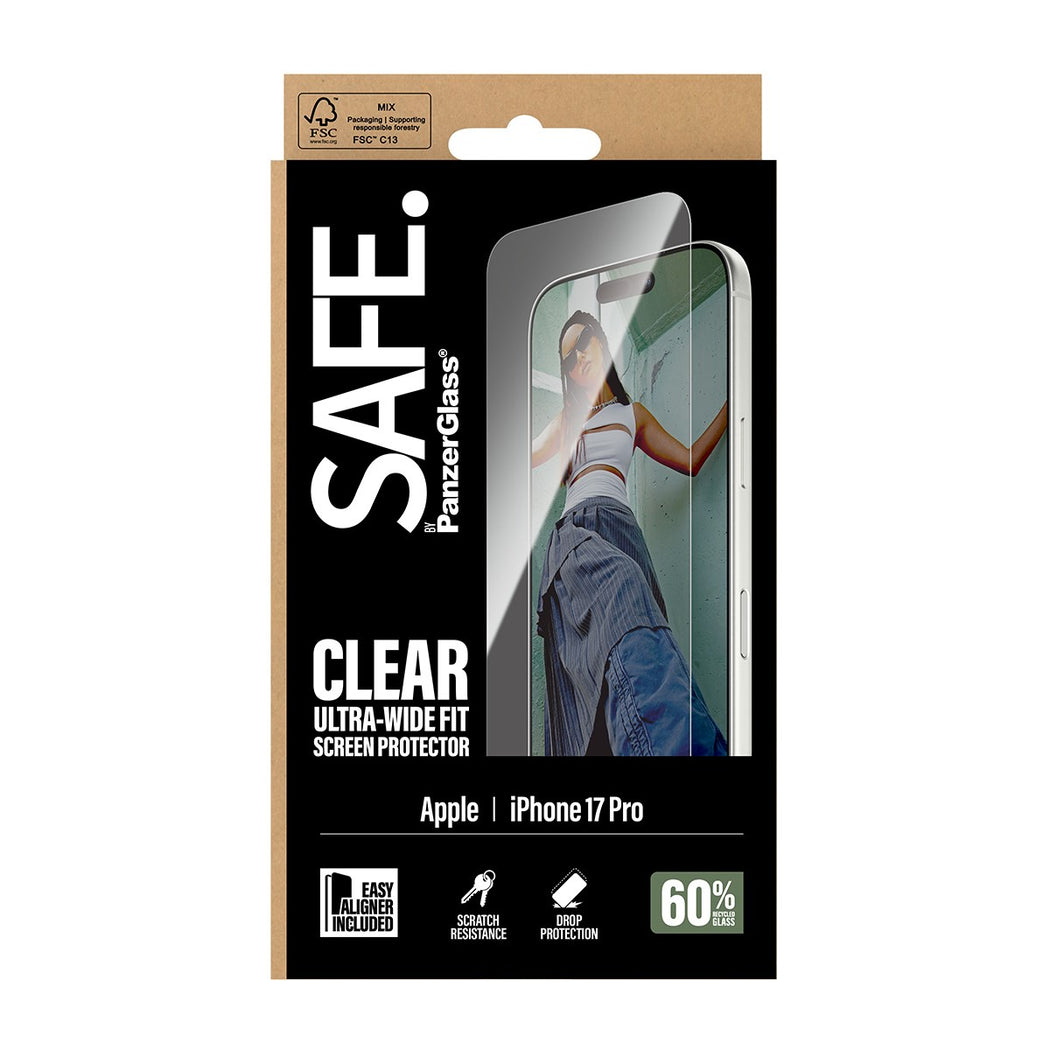 iPhone 17 Pro Displayschutz Ultra Wide Fit (with EasyAligner)