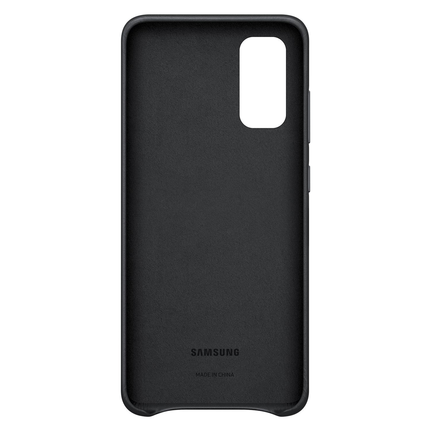 Leather Cover Samsung Galaxy S20 Black