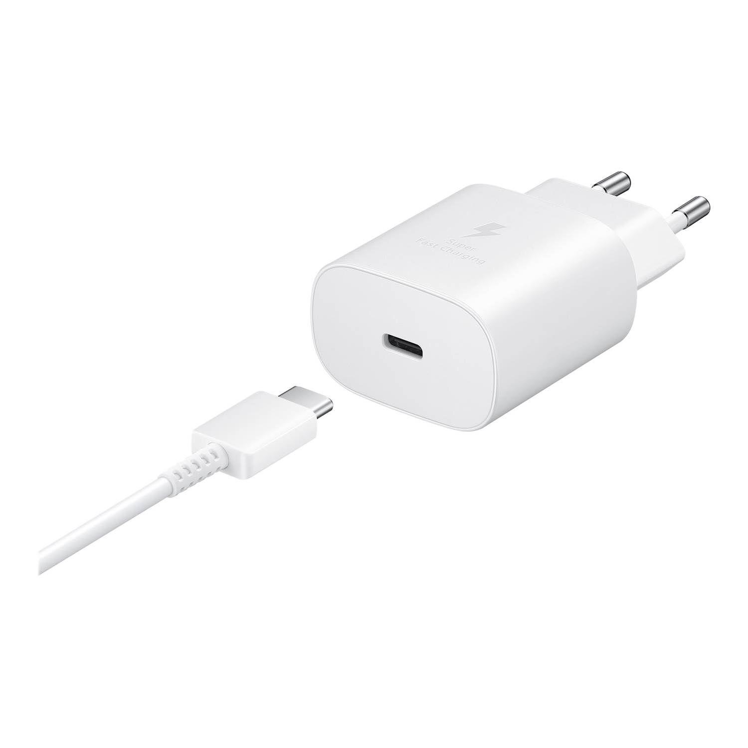 Ladegerät Fast Charge 25W USB-C Weiß