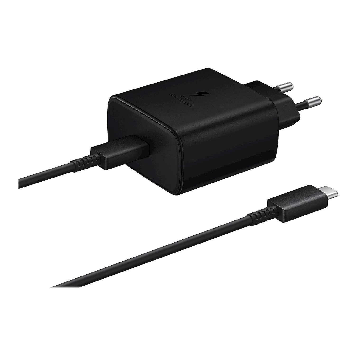 Ladegerät Fast Charge 45W PD USB-C Schwarz