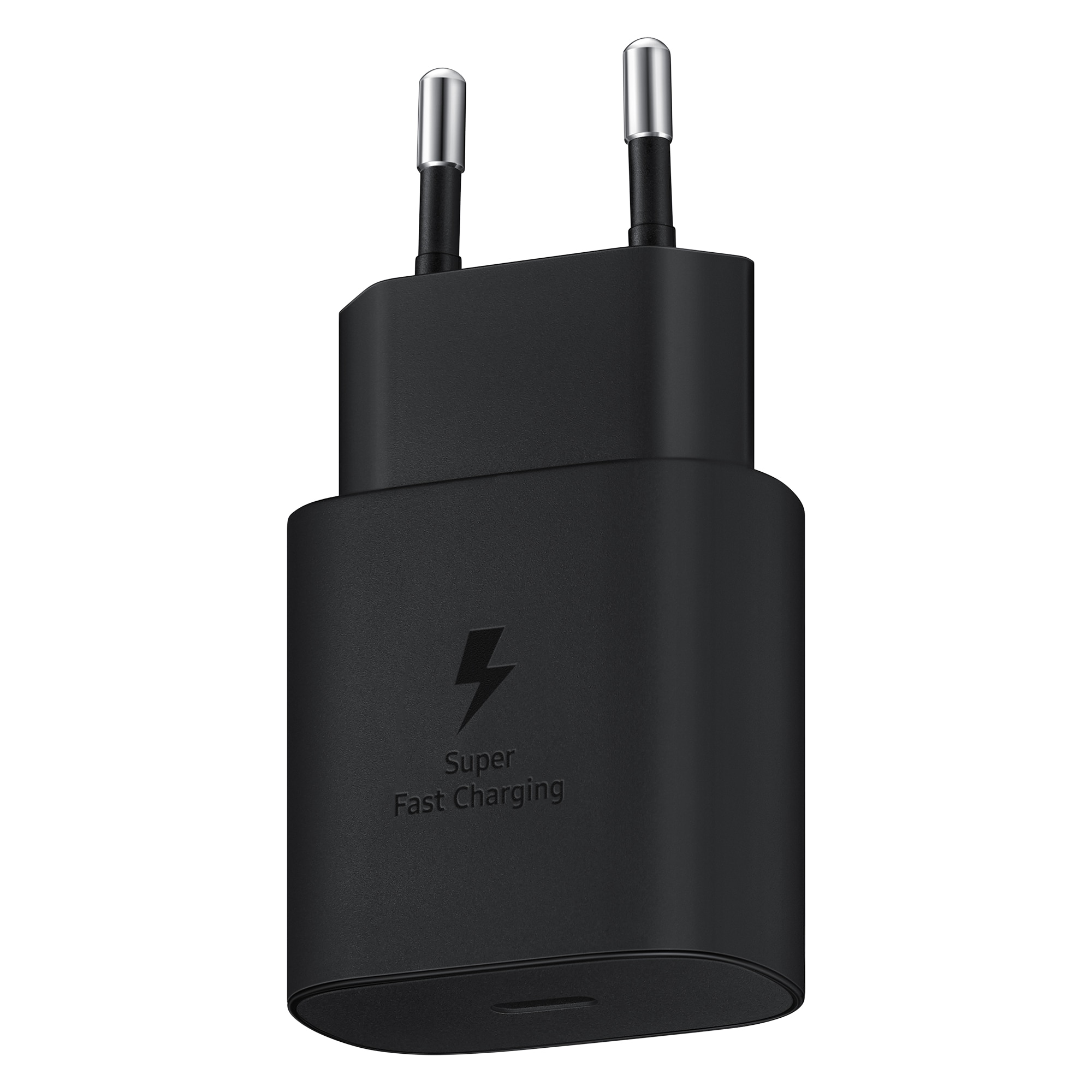 Wand-Ladegerät Fast Charge 25W PD USB-C Schwarz