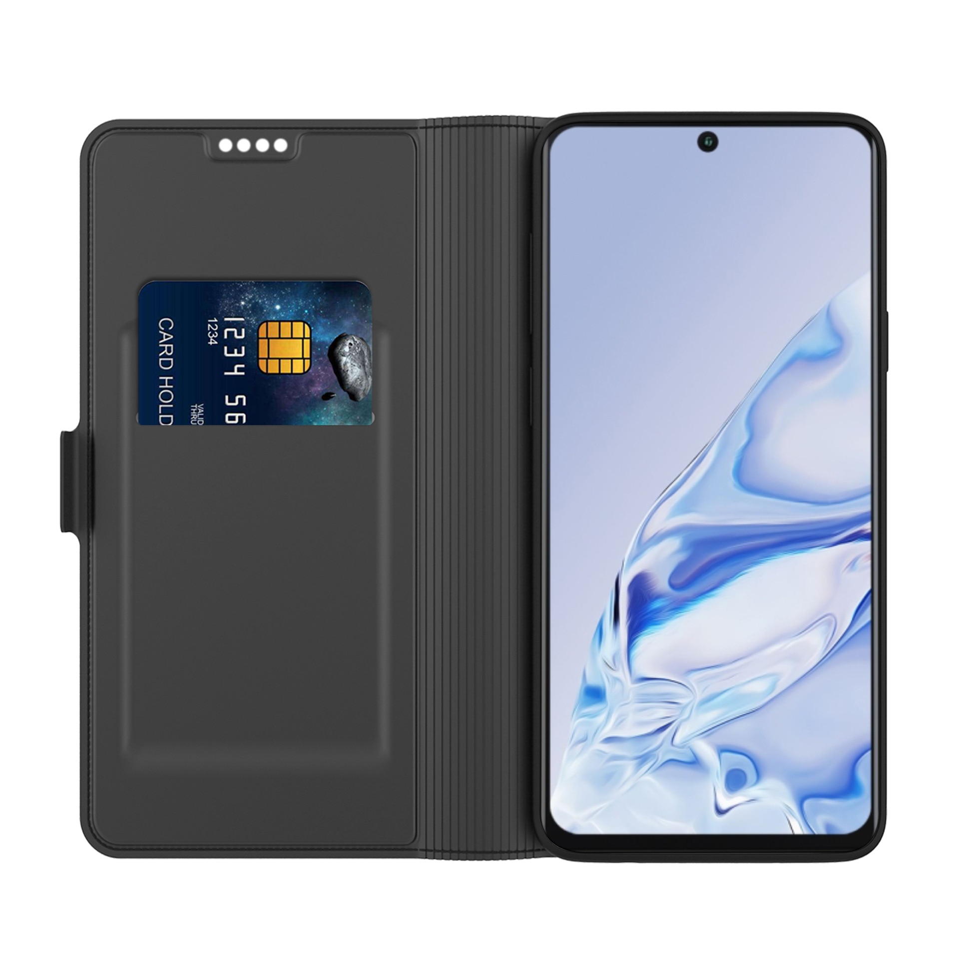 Slim Card Wallet Xiaomi 12T/12T Pro Schwarz