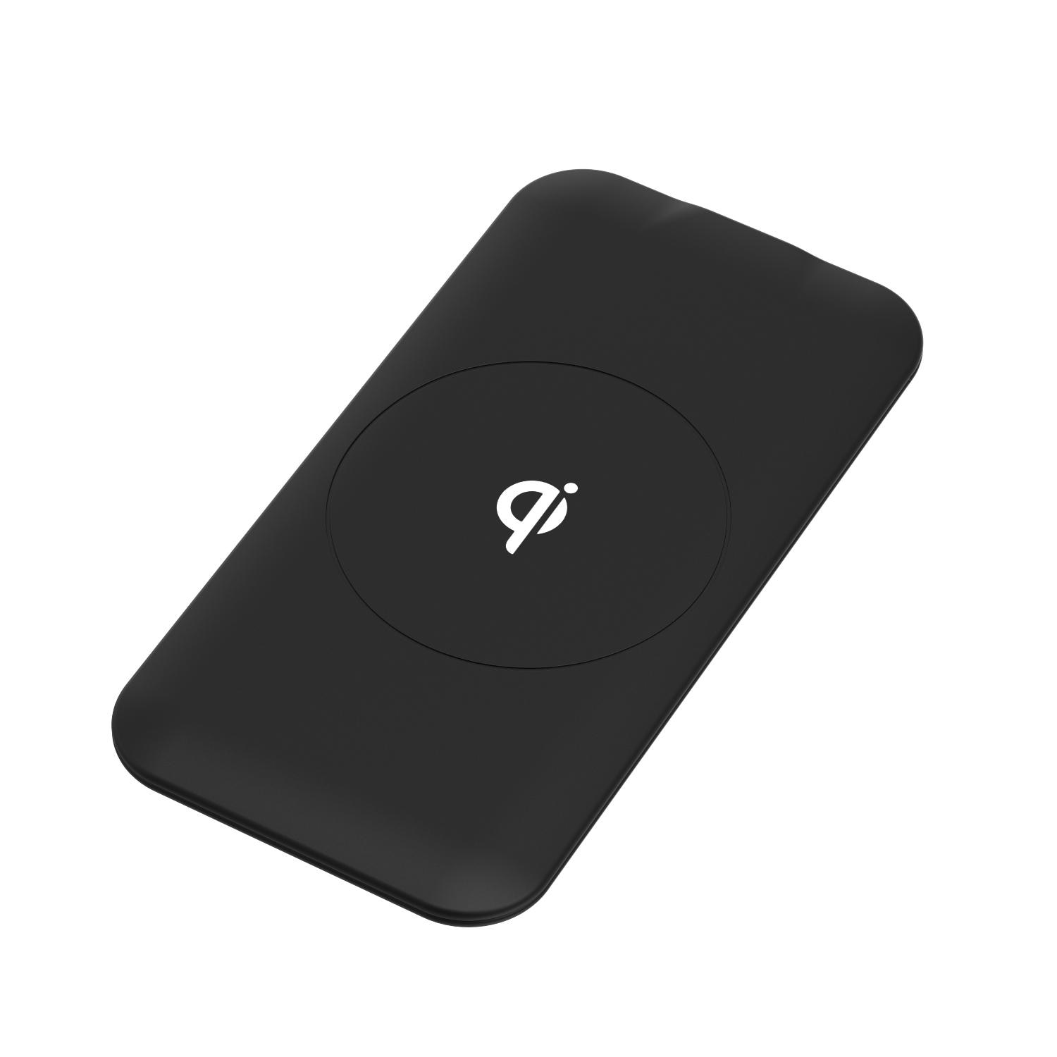 10W Wireless Qi Charger Schwarz