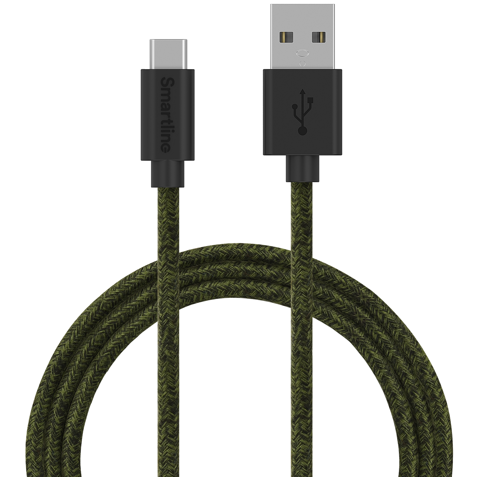 Fuzzy USB-kabel USB-C 2m Lila