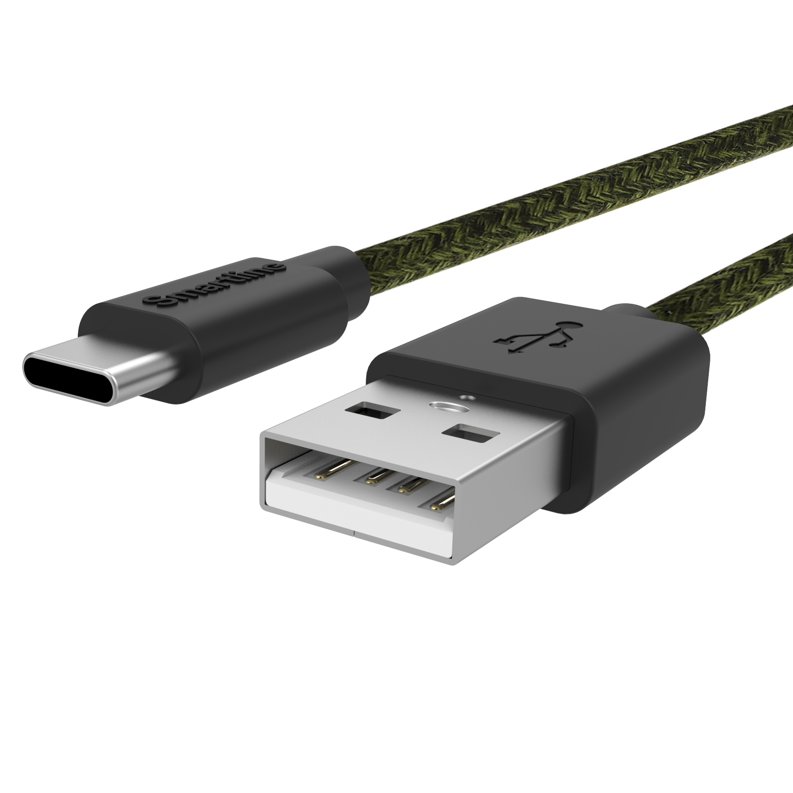 Fuzzy USB-kabel USB-C 2m Lila