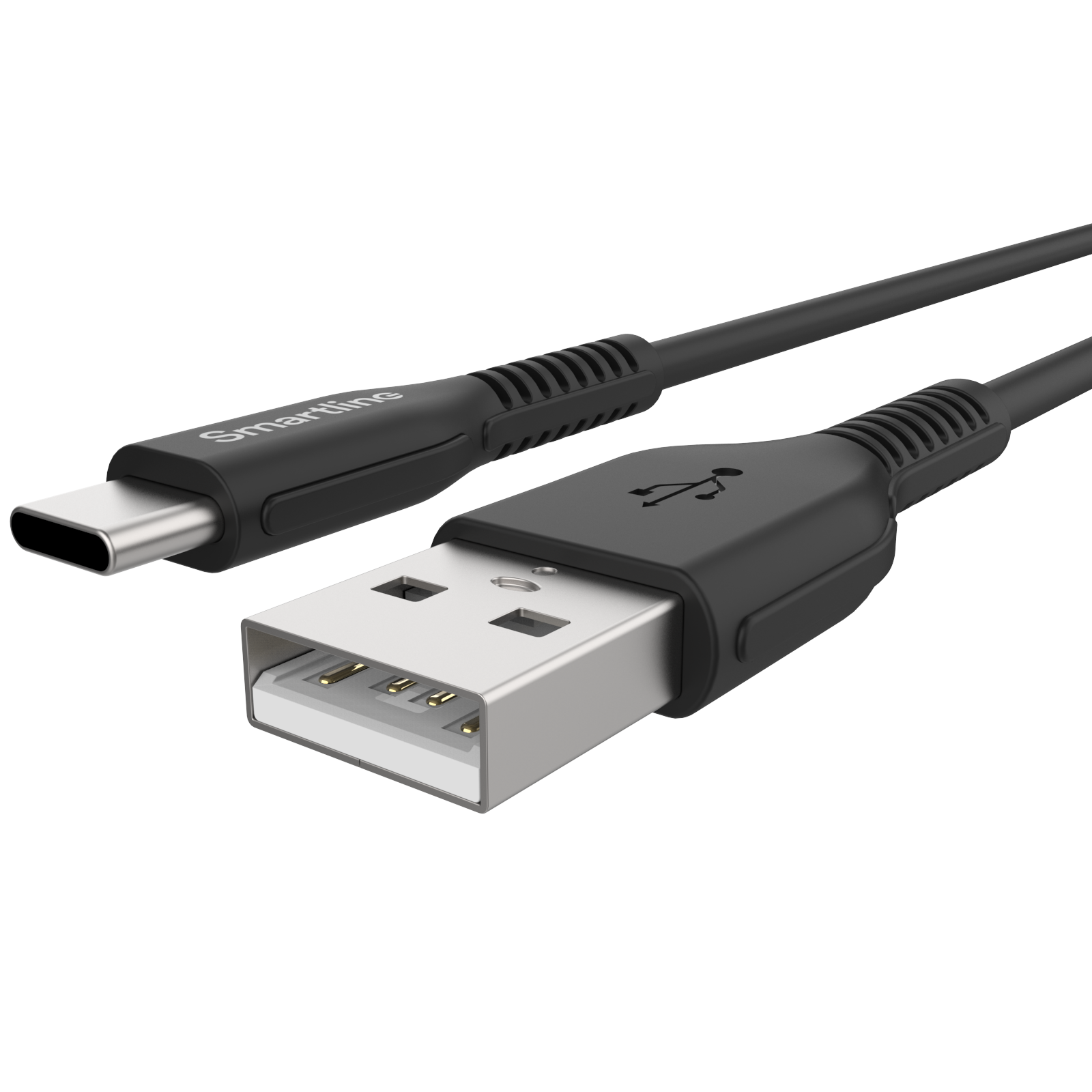 Strong USB-kabel USB-C 2m Schwarz