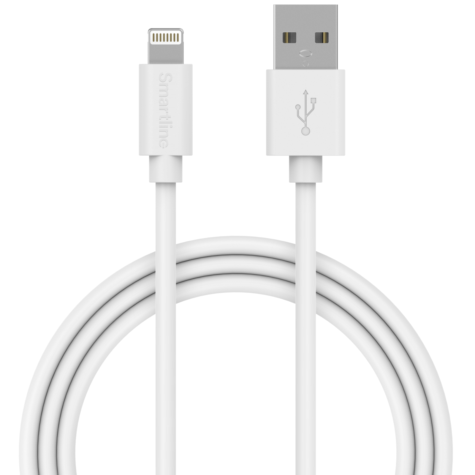 USB-kabel Lightning 2m Weiß