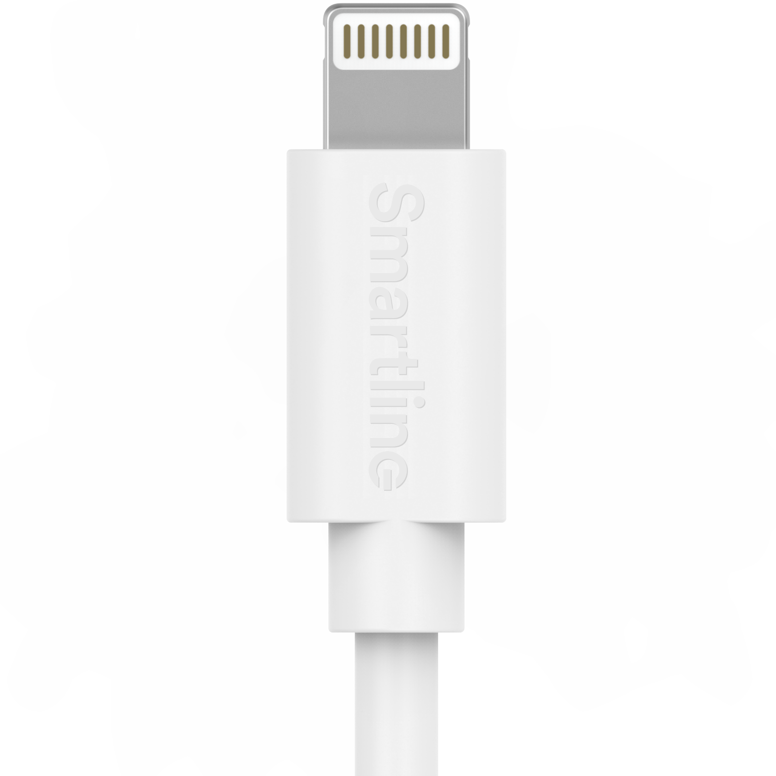 Zwei-in-eins-Ladegerät für iPhone 8 - 2m-Kabel und Wandladegerät - Smartline