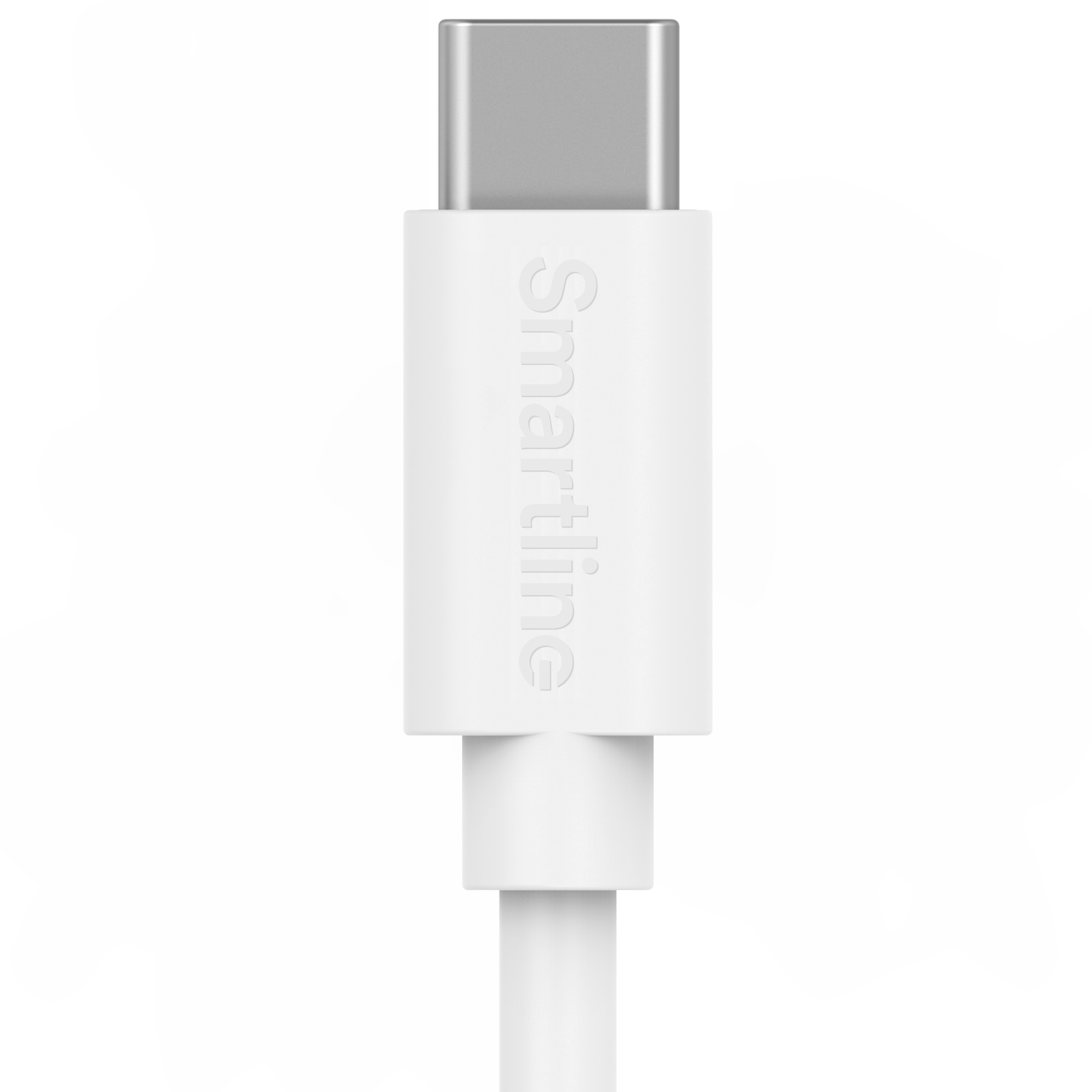 Zwei-in-eins Auto-Ladegerät - 1m-USB-C-Kabel und USB-C-Ladegerät - Smartline