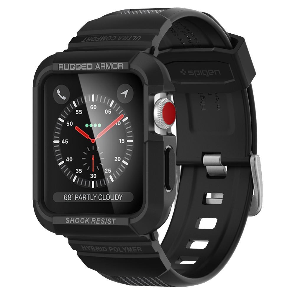 Rugged Armor Pro Apple Watch 42 mm Black