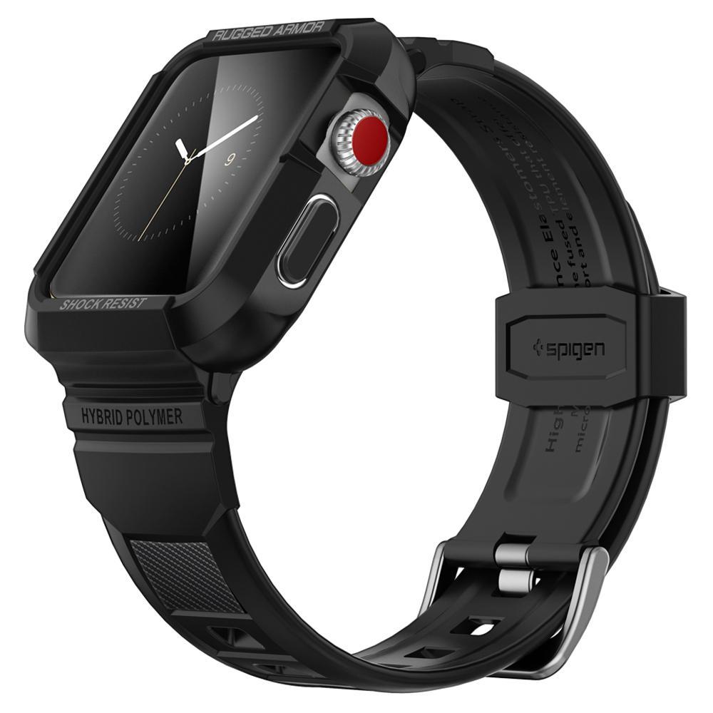 Rugged Armor Pro Apple Watch 42 mm Black