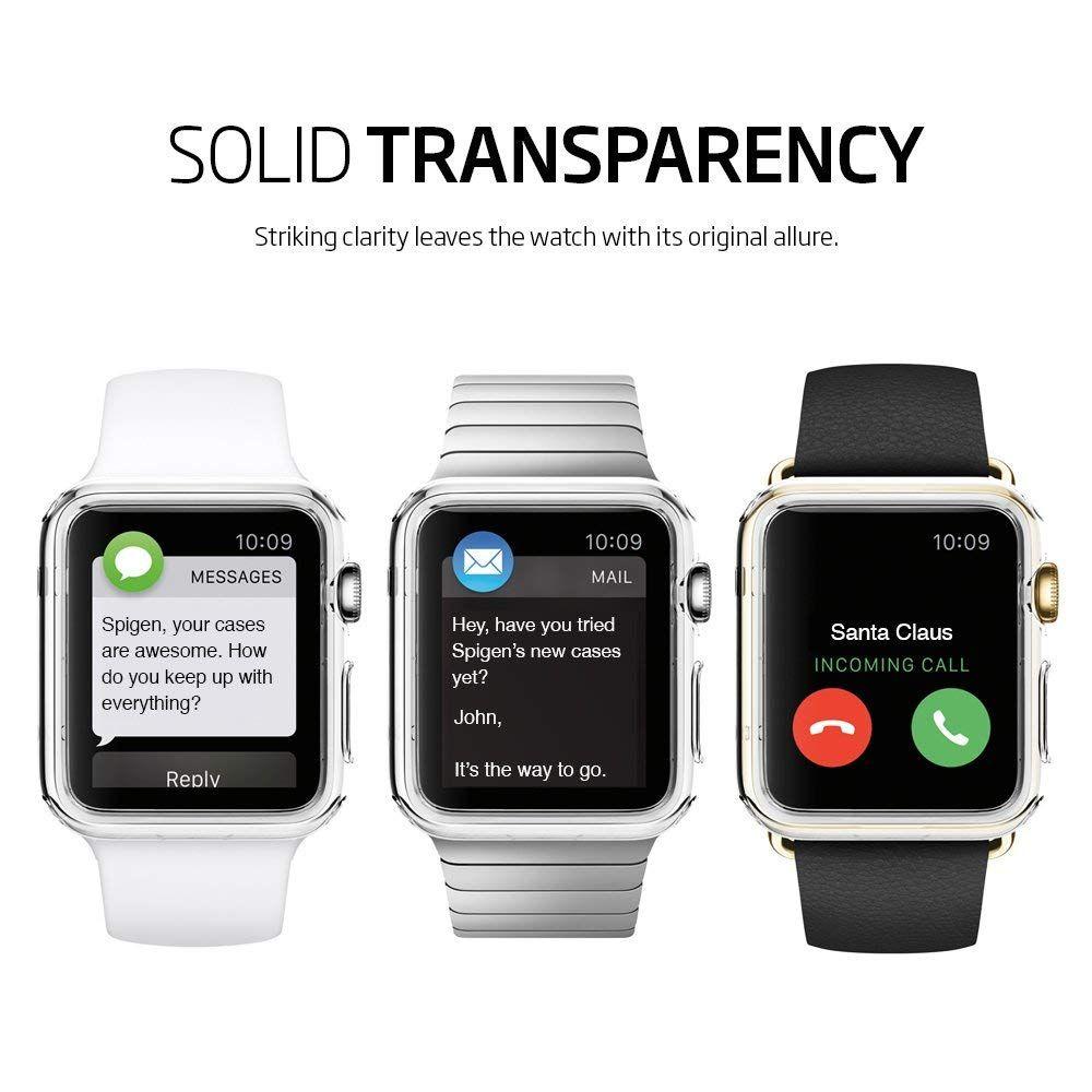 Case Liquid Apple Watch 44 mm Crystal Clear