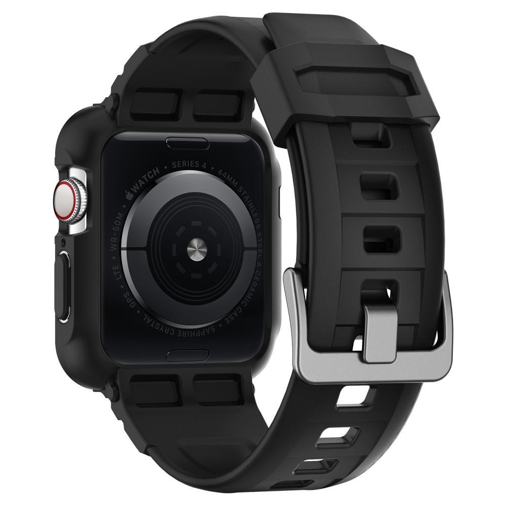 Spigen Rugged Armor Pro Apple Watch 45mm Series 9 Black
