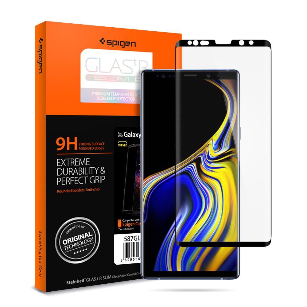 Screen Protector GLAS.tR Curved Glass Samsung Galaxy Note 9 Schwarz
