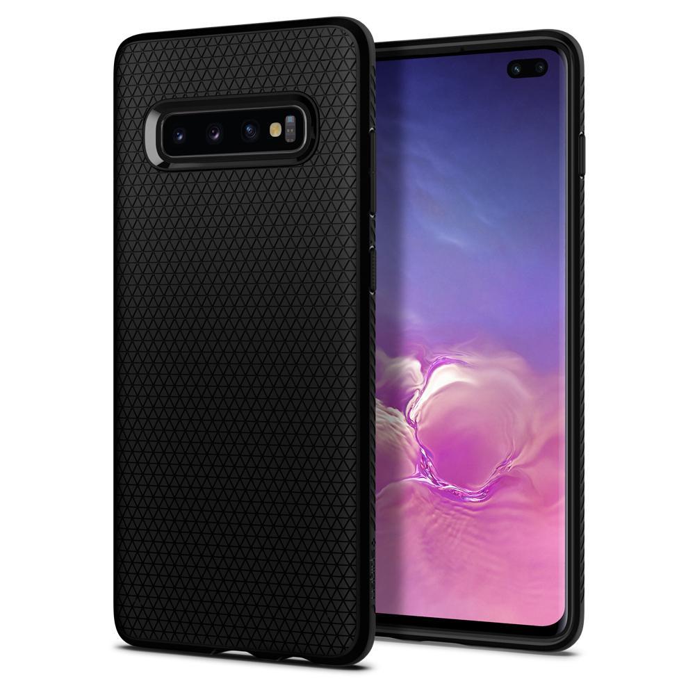 Case Liquid Air Samsung Galaxy S10 Plus Black