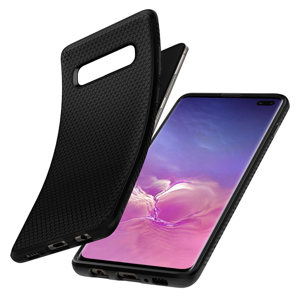 Case Liquid Air Samsung Galaxy S10 Plus Black