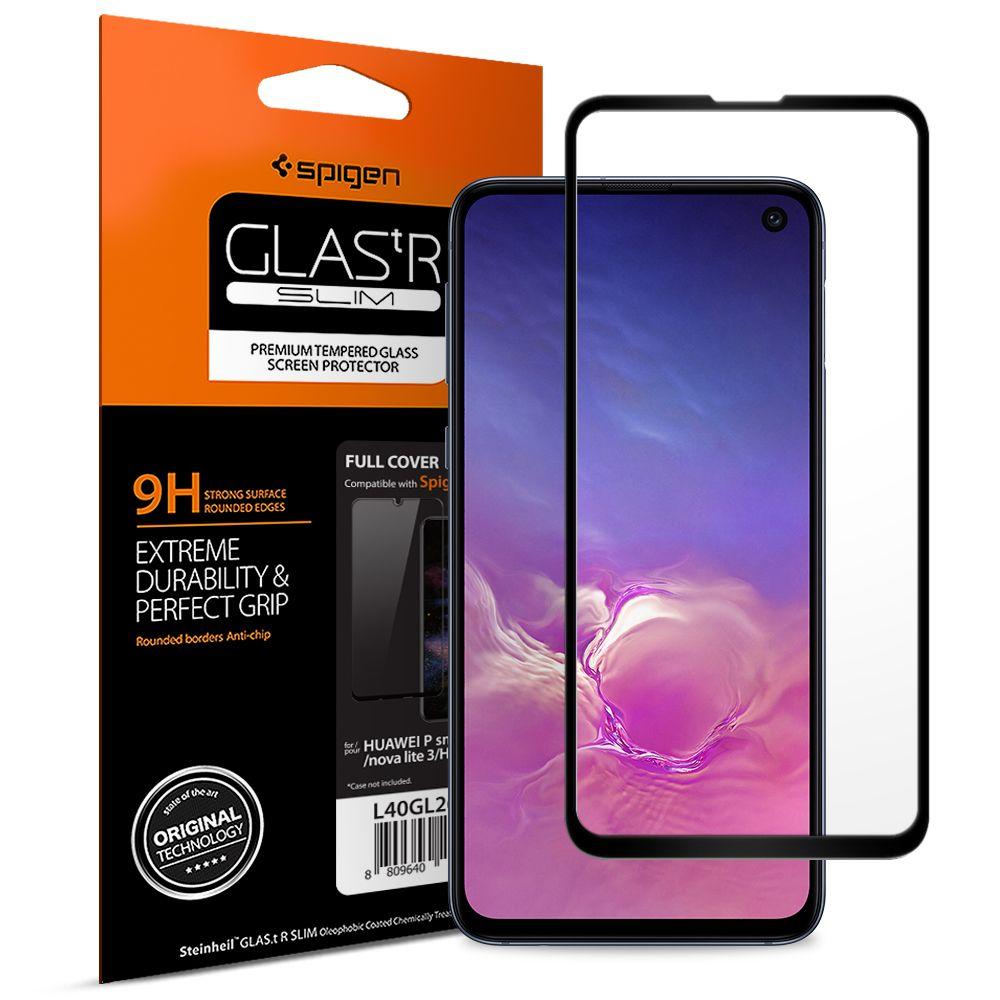 Screen Protector GLAS.tR SLIM HD Samsung Galaxy S10e Schwarz