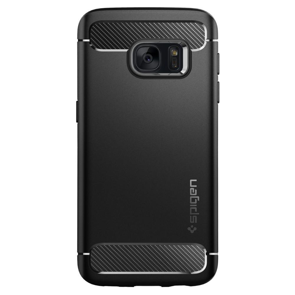 Rugged Armor Case Samsung Galaxy S7 Black