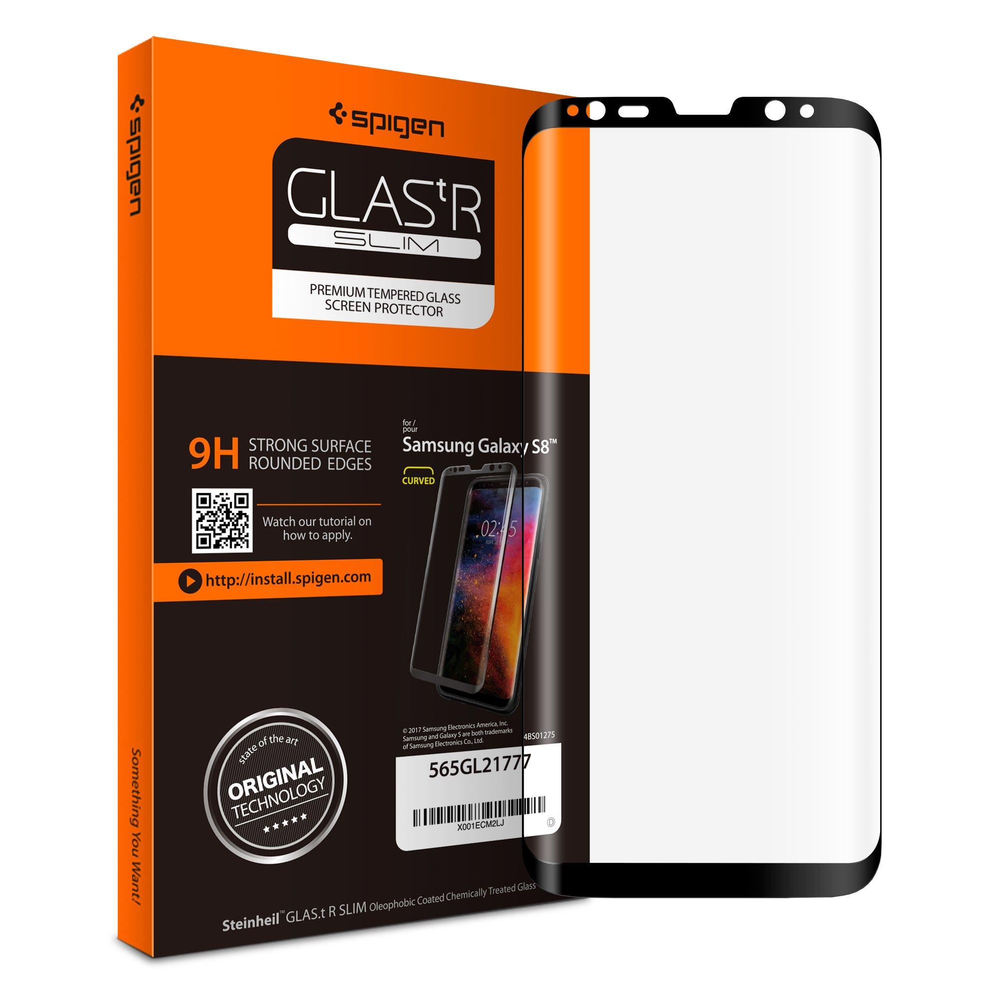 Screen Protector GLAS.tR Full Cover Glass Samsung Galaxy S8 Schwarz