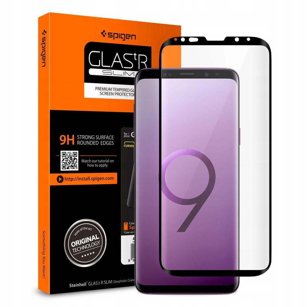 Screen Protector GLAS.tR Curved Glass Samsung Galaxy S9 Plus Schwarz