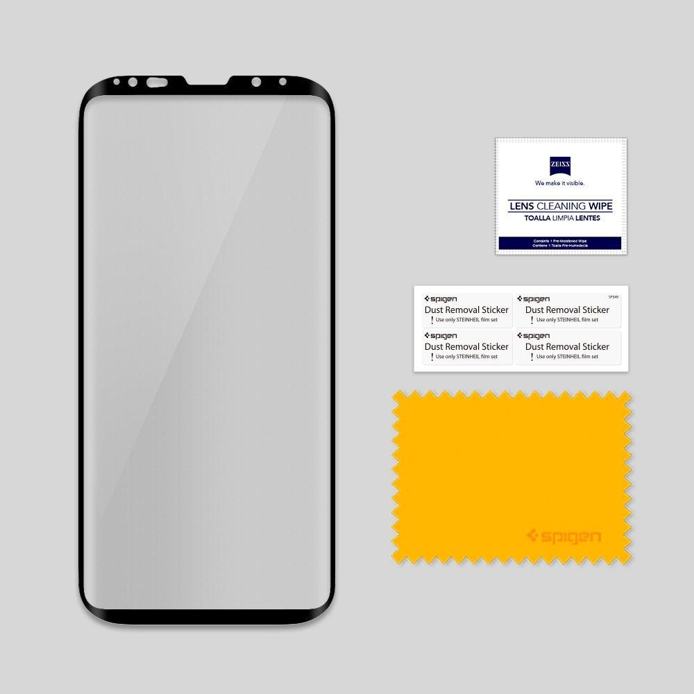 Screen Protector GLAS.tR Curved Glass Samsung Galaxy S9 Plus Schwarz