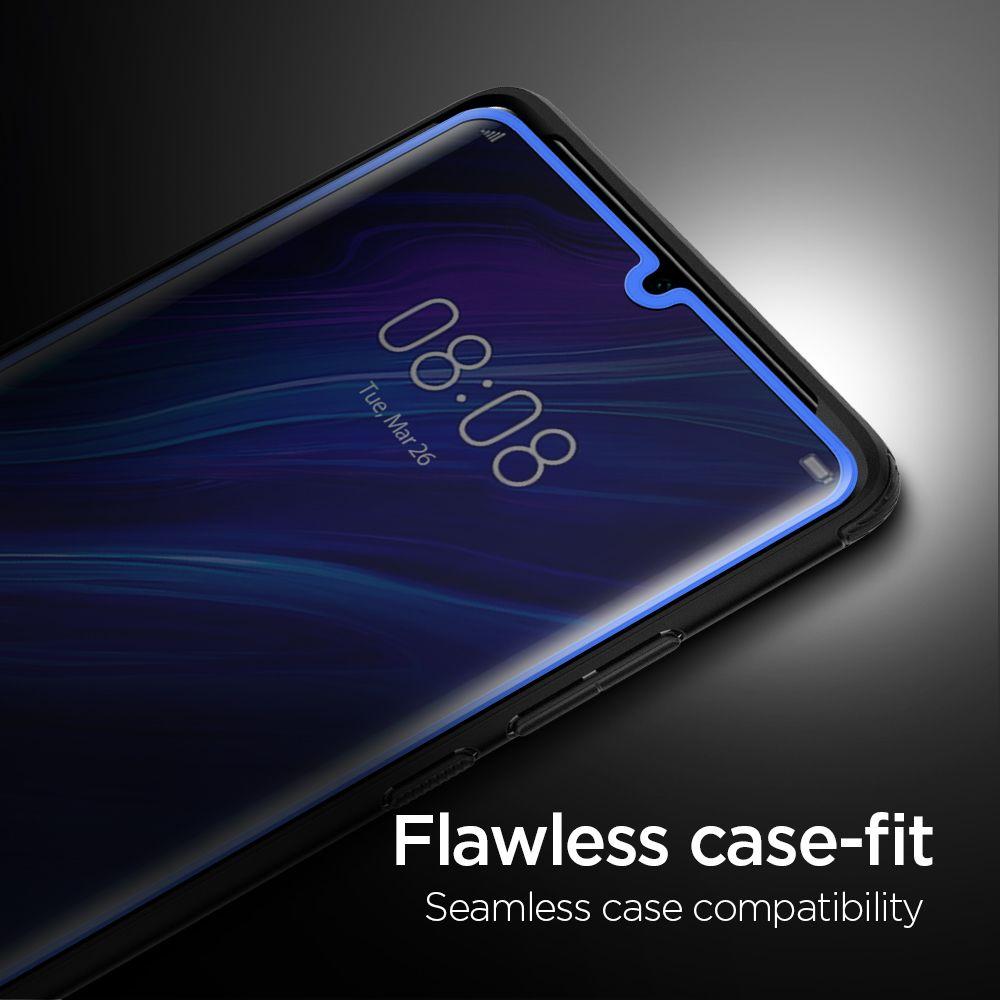 Screen Protector GLAS.tR SLIM Huawei P30 Pro Schwarz