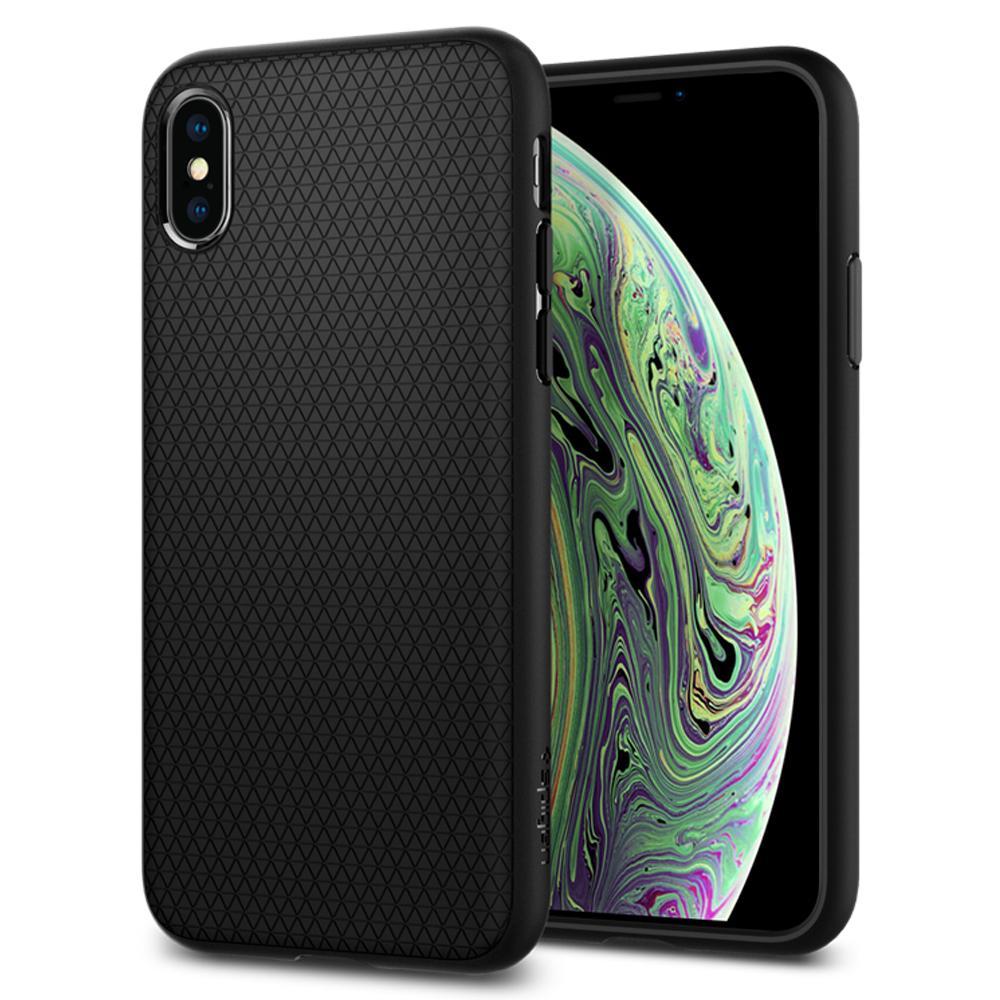 Case Liquid Air iPhone X/XS Black