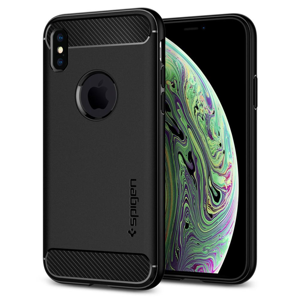 Rugged Armor Case iPhone X/XS Black