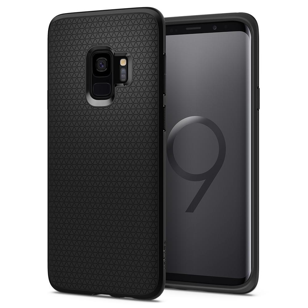 Case Liquid Air Samsung Galaxy S9 Black
