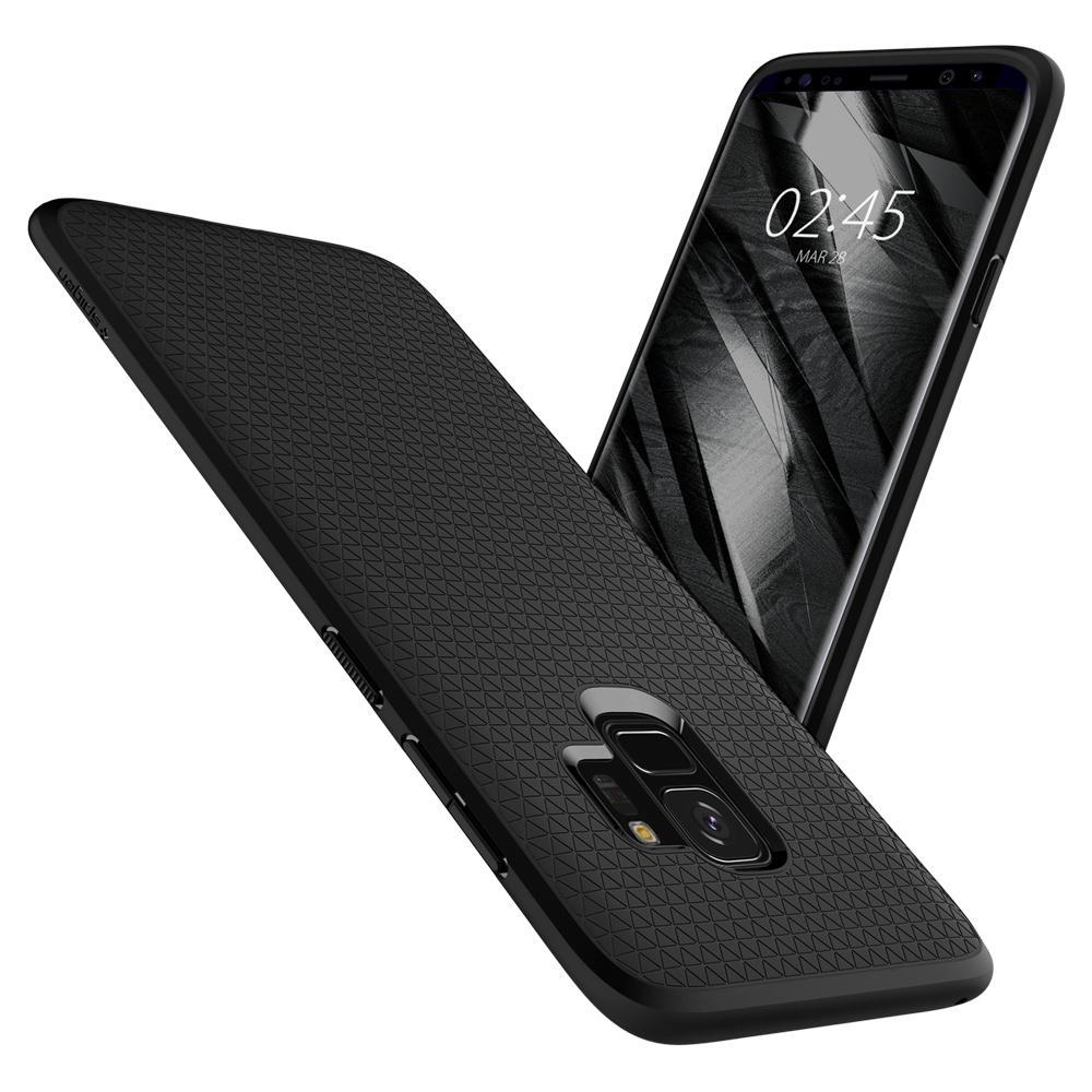 Case Liquid Air Samsung Galaxy S9 Black