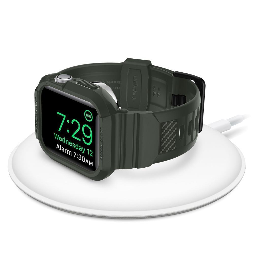 Rugged Armor Pro Apple Watch 45mm Series 7 Military Green