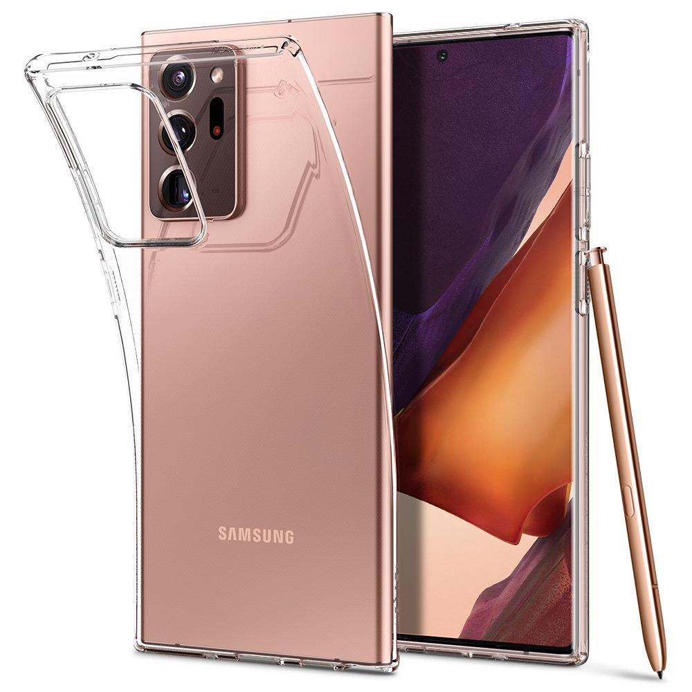 Case Liquid Crystal Samsung Galaxy Note 20 Ultra Clear