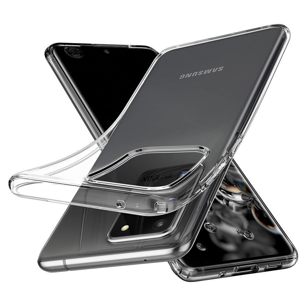 Case Liquid Crystal Samsung Galaxy S20 Ultra Clear