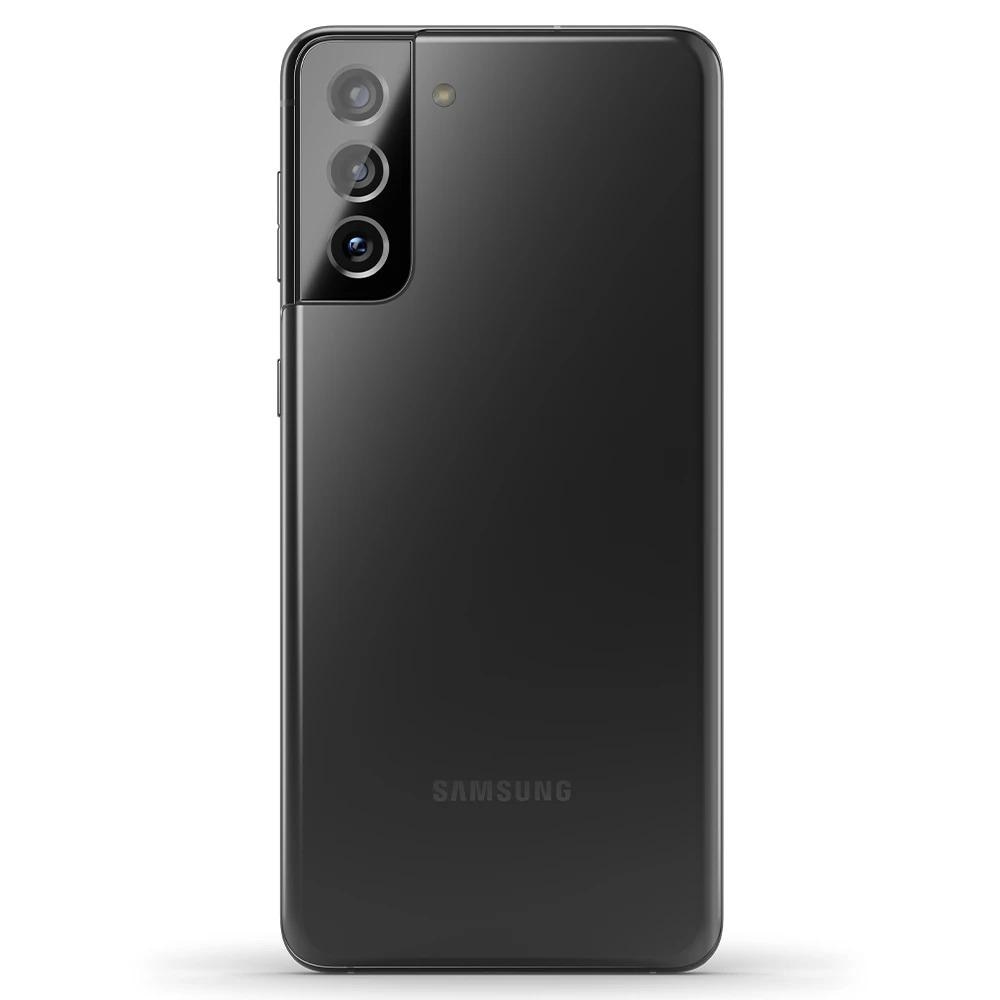 Optik Lens Protector Black (2 Stück) Samsung Galaxy S21 Schwarz