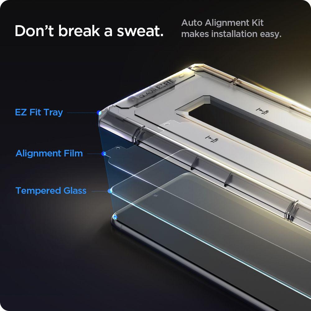 Screen Protector GLAS.tR EZ Fit (2 Stück) Samsung Galaxy S21 Plus