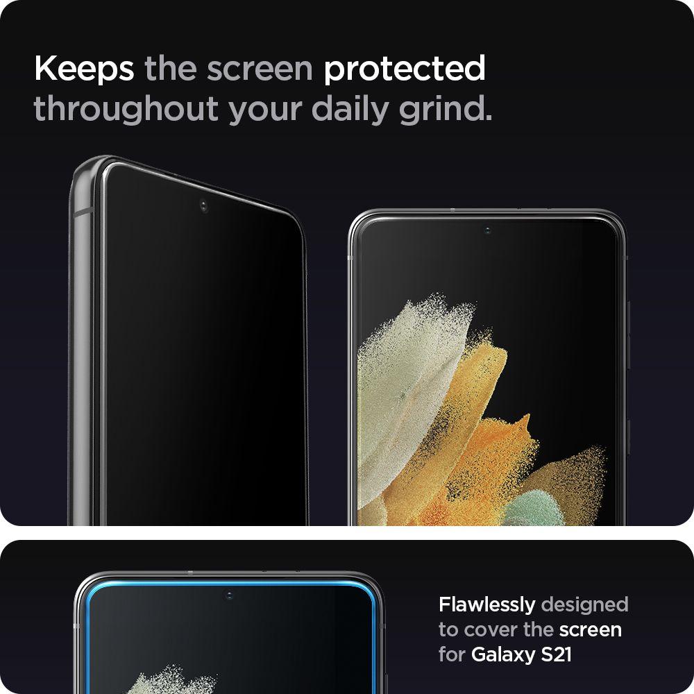 Screen Protector GLAS.tR EZ Fit (2 Stück) Samsung Galaxy S21 Plus