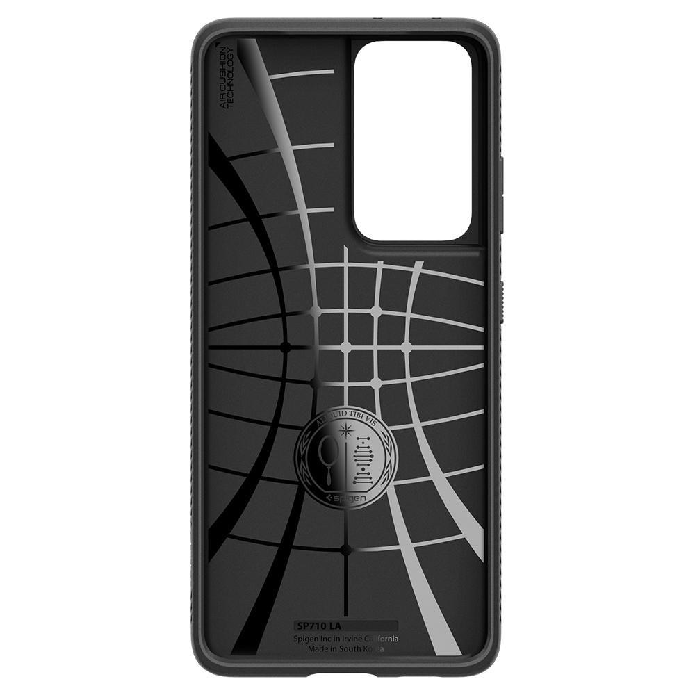 Case Liquid Air Samsung Galaxy S21 Ultra Black