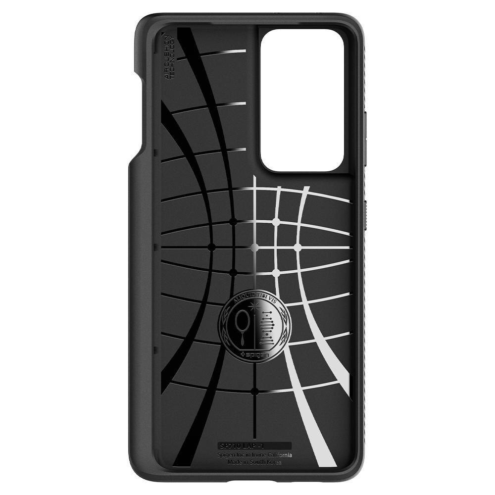 Case Liquid Air Pen Edition Samsung Galaxy S21 Ultra Black