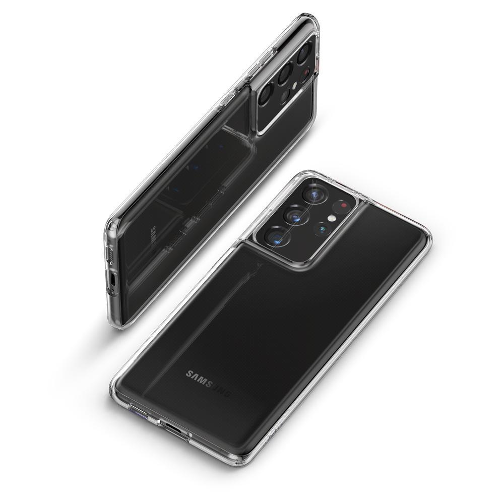 Case Liquid Crystal Samsung Galaxy S21 Ultra Clear
