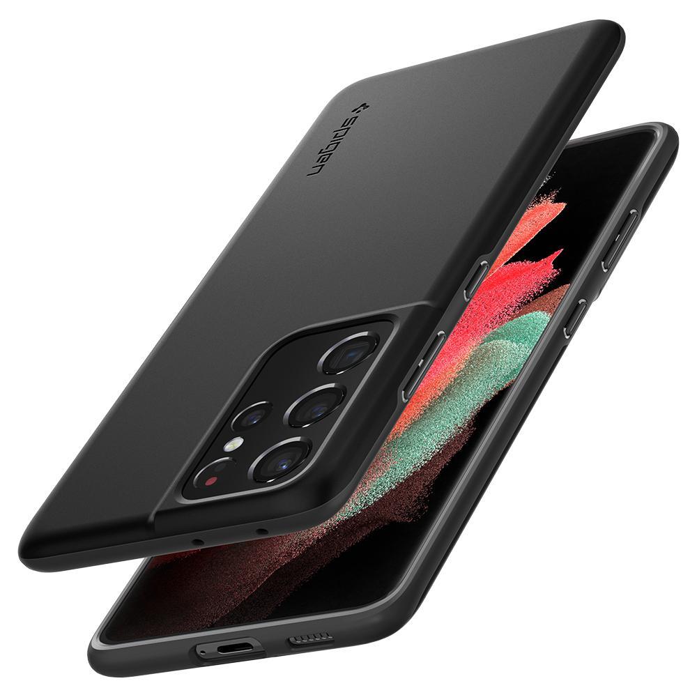 Case Thin Fit Samsung Galaxy S21 Ultra Black