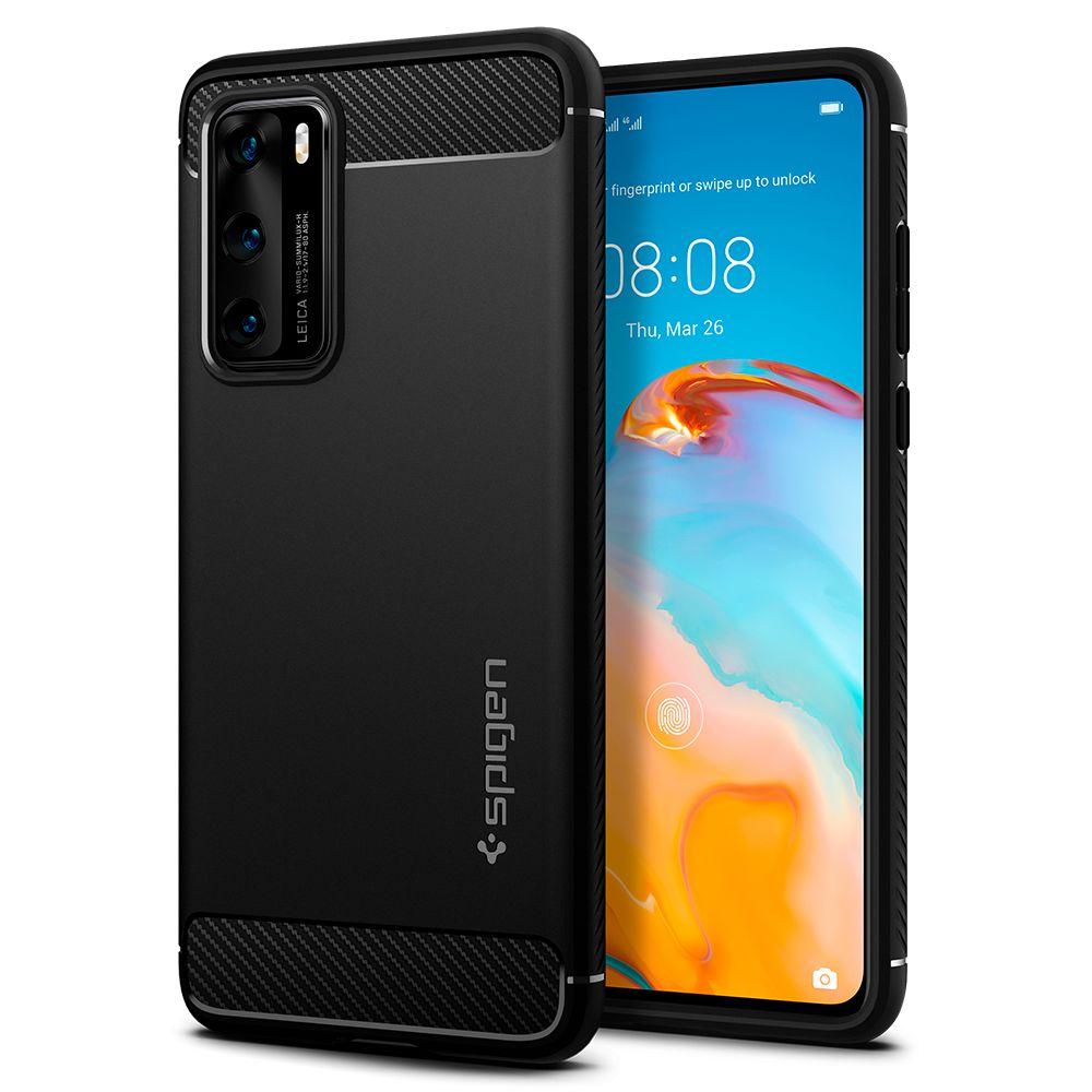 Case Rugged Armor Huawei P40 Black