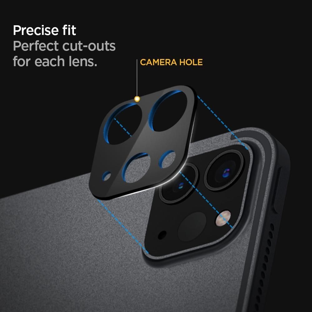 Camera Lens Protector Black (2 Stück) iPad Pro 11/12.9 2020/2021 Schwarz