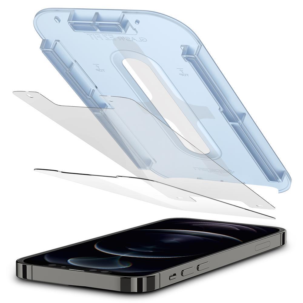 Screen Protector GLAS.tR EZ Fit (2 Stück) iPhone 12/12 Pro
