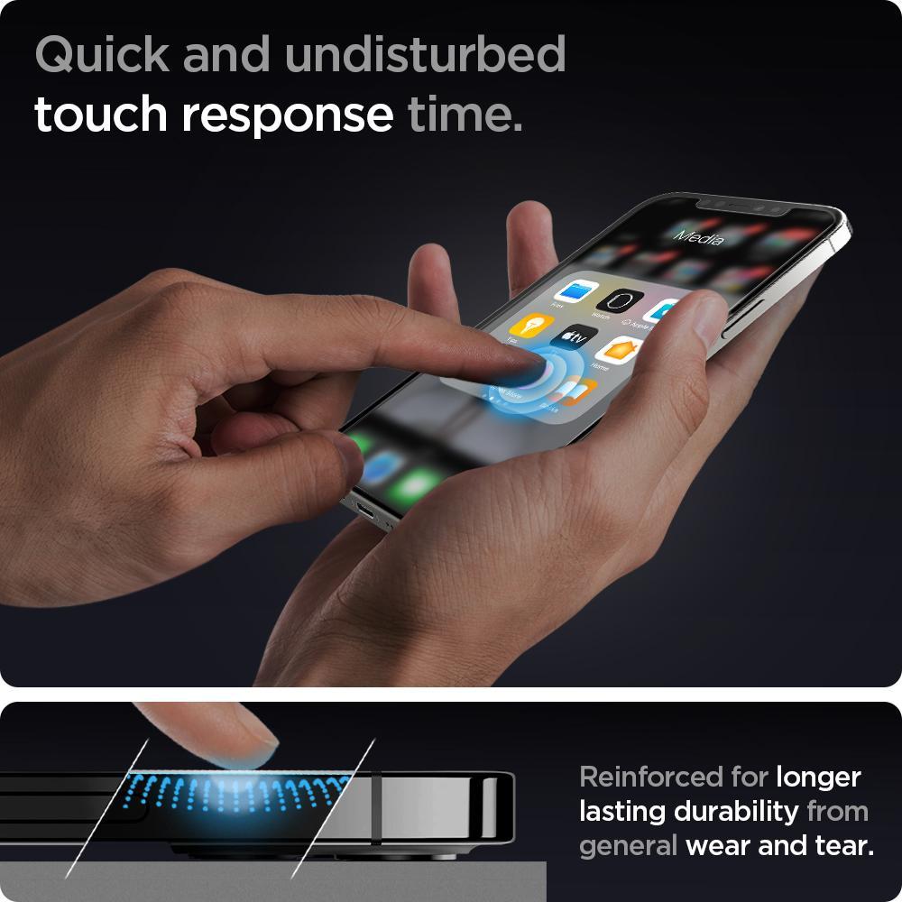 Screen Protector GLAS.tR EZ Fit (2 Stück) iPhone 12/12 Pro