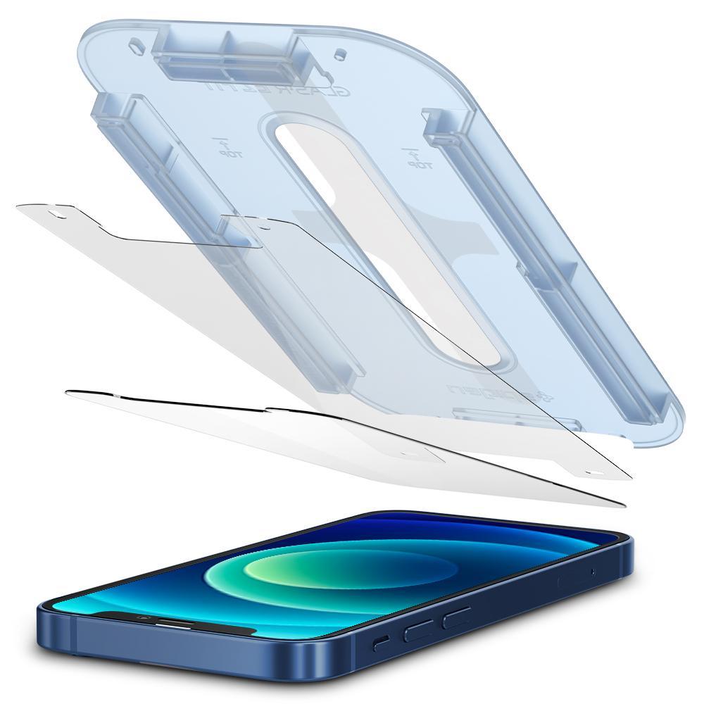 Screen Protector GLAS.tR EZ Fit (2 Stück) iPhone 12 Mini