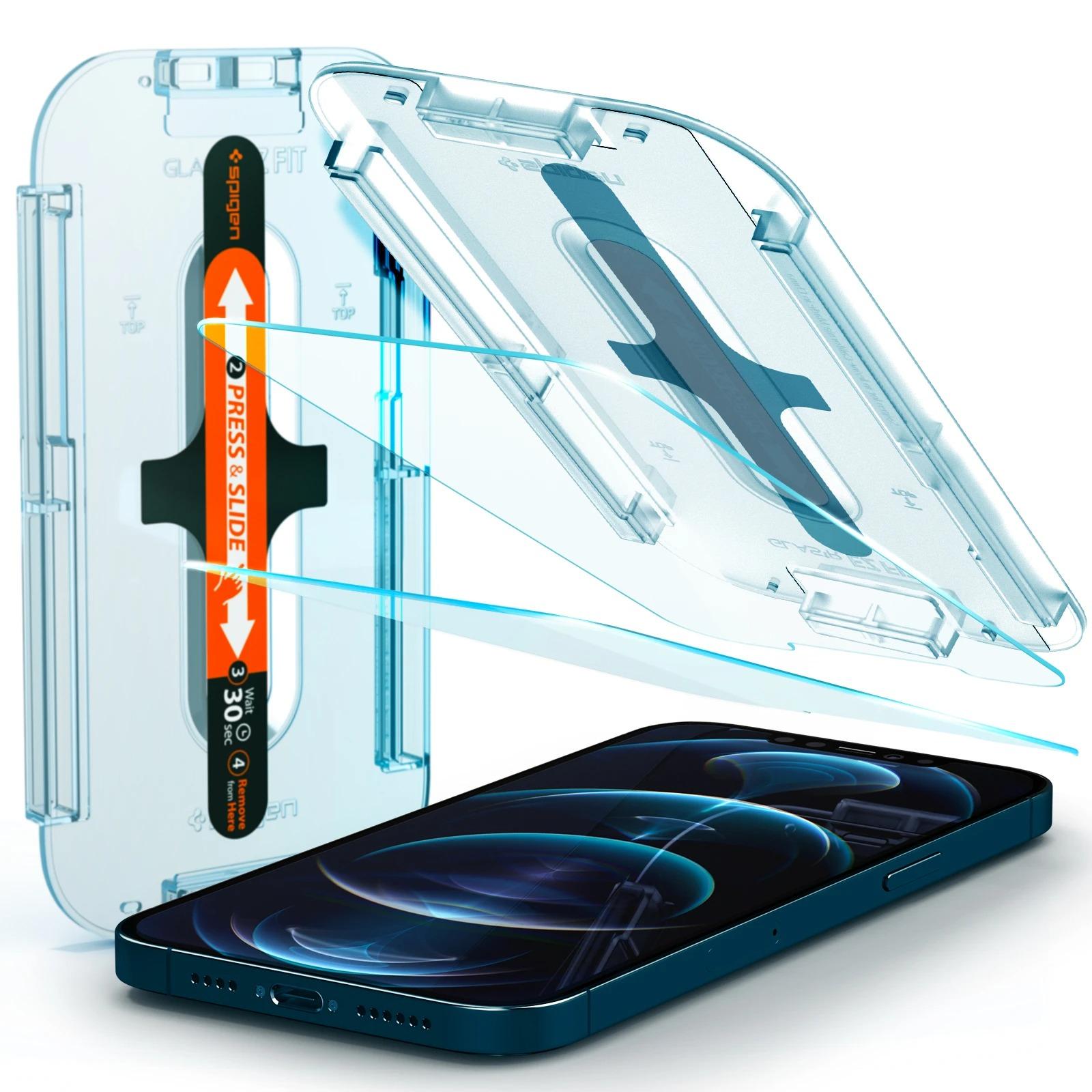 Screen Protector GLAS.tR EZ Fit (2 Stück) iPhone 12 Pro Max