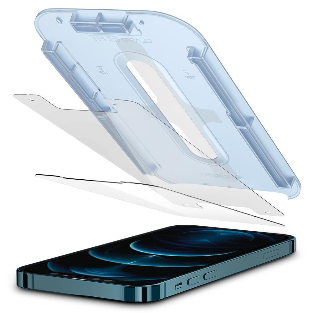 Screen Protector GLAS.tR EZ Fit (2 Stück) iPhone 12 Pro Max